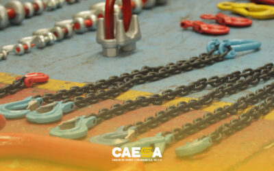 Eslinga de cadena: tipos, capacidades y componentes
