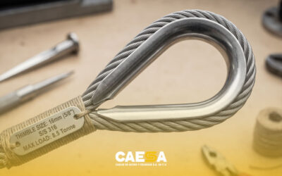 Guardacabos para cable de acero: medidas y comparativa por material
